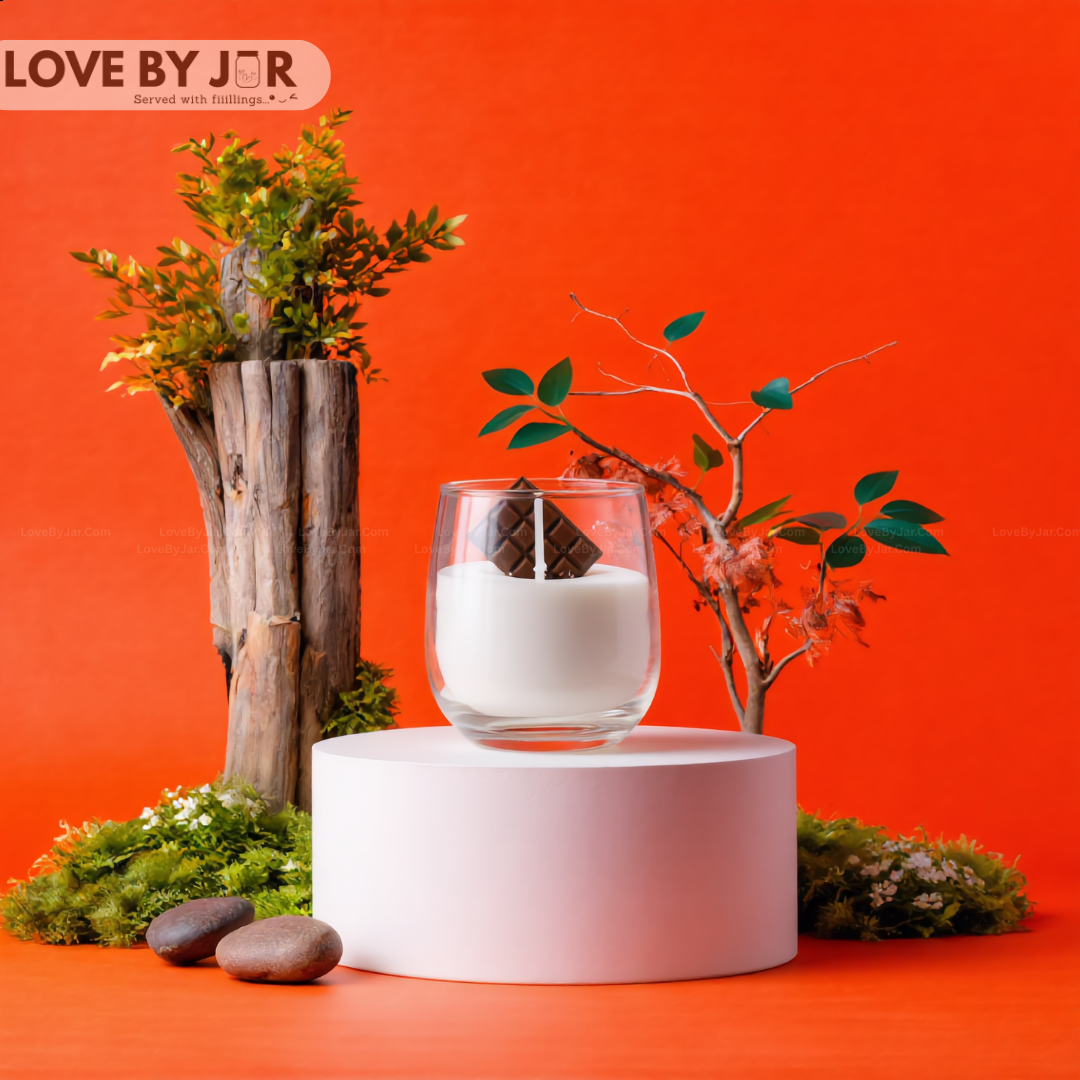 Cute Chocolate Bar Candle