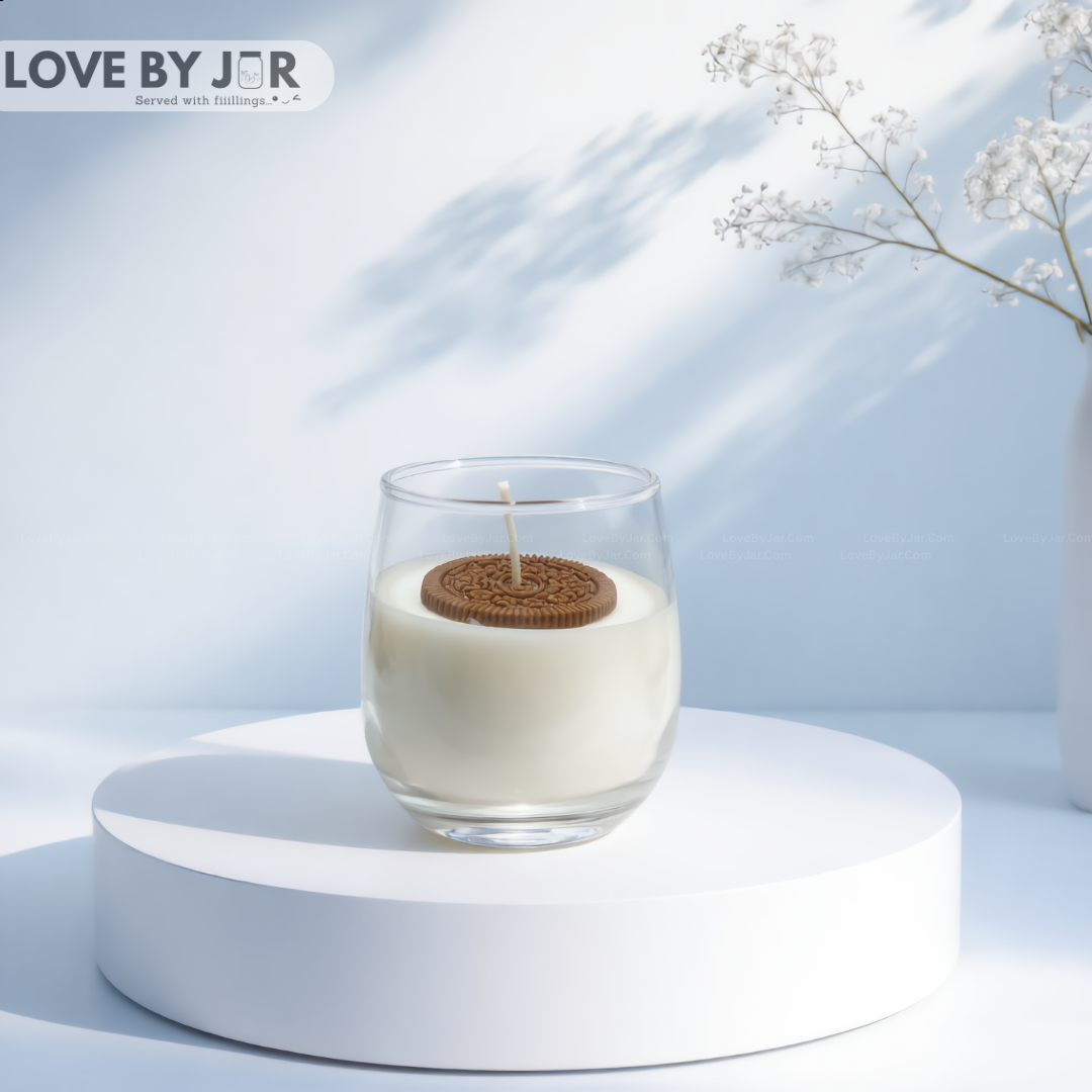 Cute Oreo Flat Candle