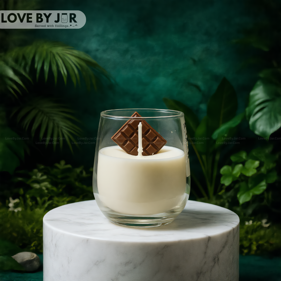 Cute Chocolate Bar Candle