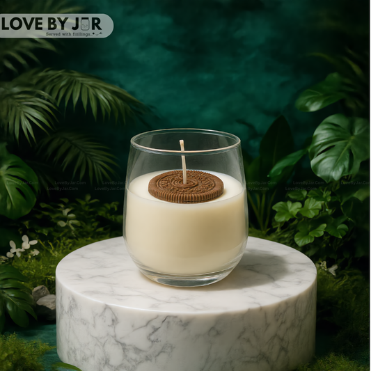 Cute Oreo Flat Candle