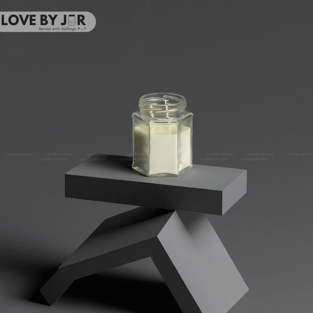 Vanilla Scent Jar Candle