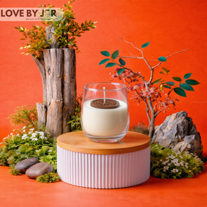 Cute Oreo Flat Candle