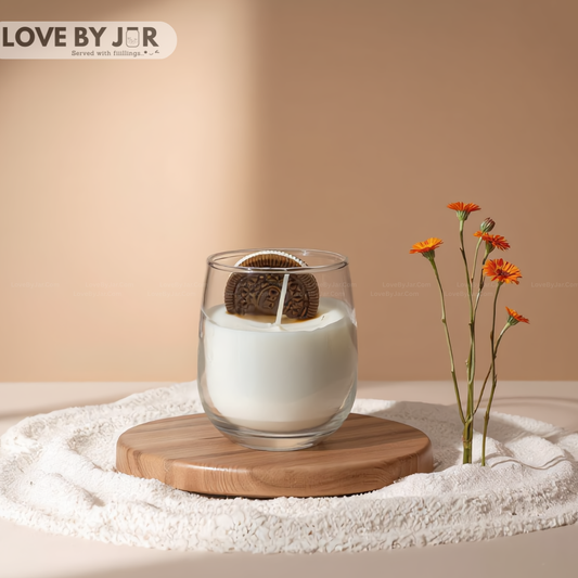 Cute Oreo Dip Candle