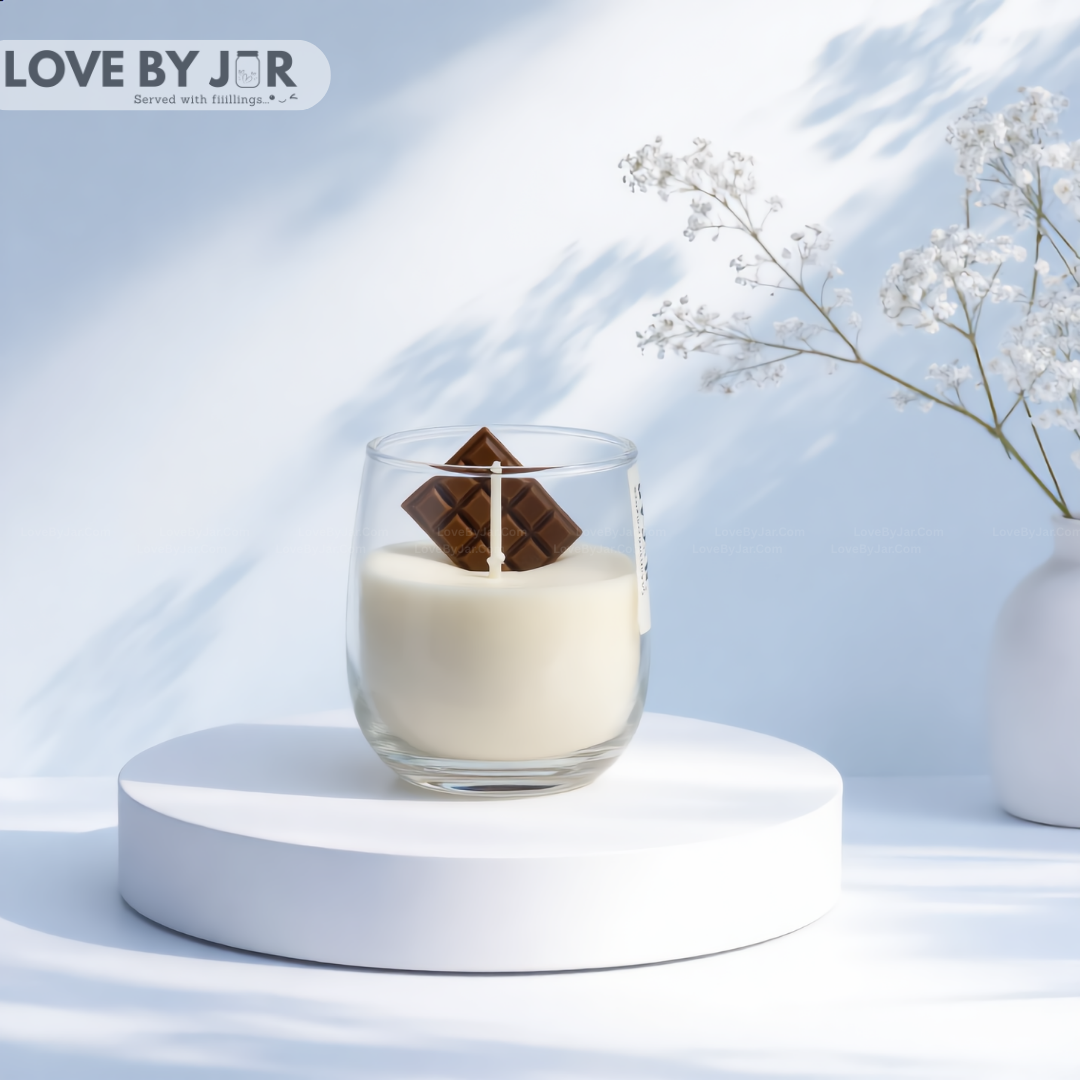 Cute Chocolate Bar Candle