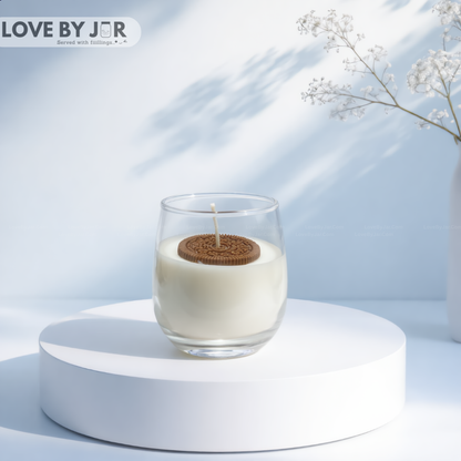 Cute Oreo Flat Candle