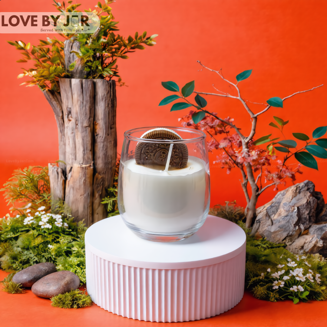 Cute Oreo Dip Candle
