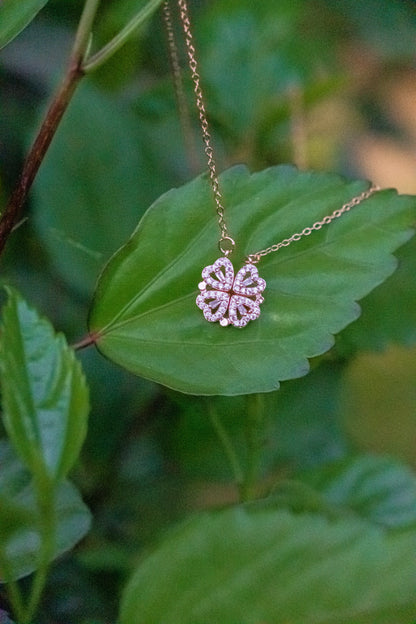 Clover Heart Convertible Necklace