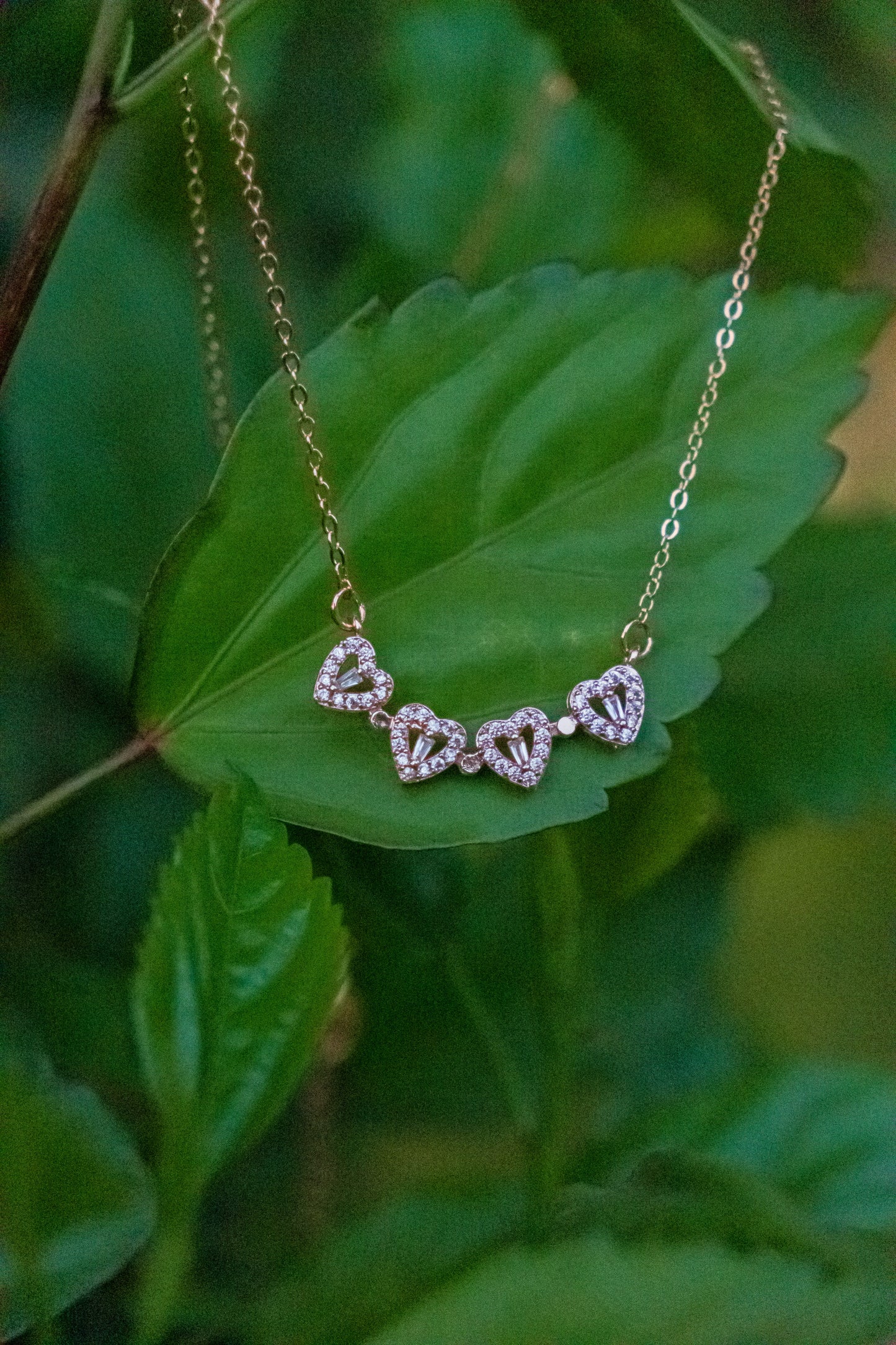 Clover Heart Convertible Necklace