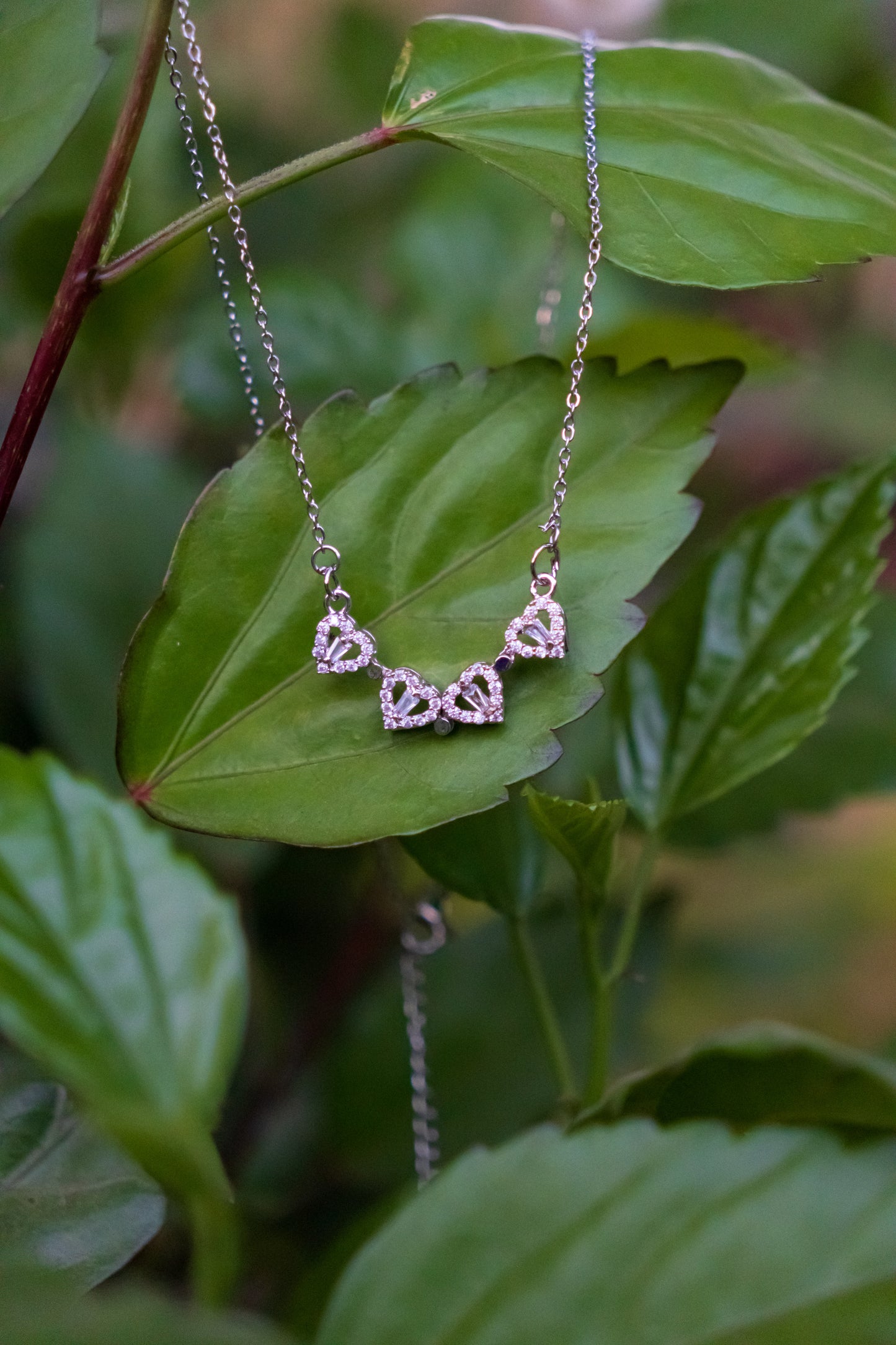 Clover Heart Convertible Necklace