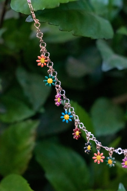 Multicolour Floral Necklace