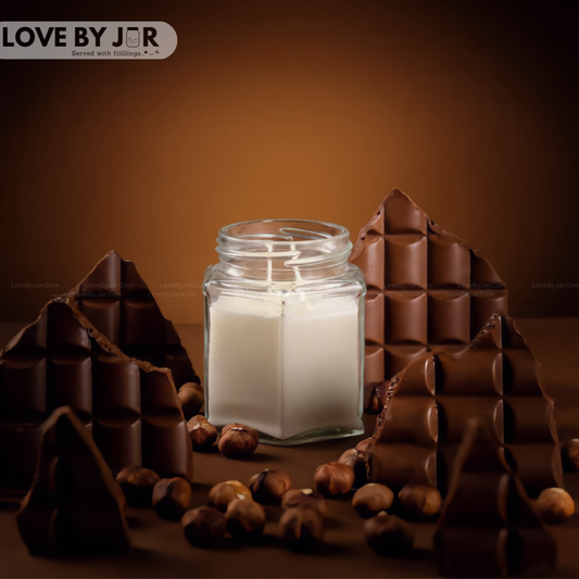 Chocolate Scent Jar Candle